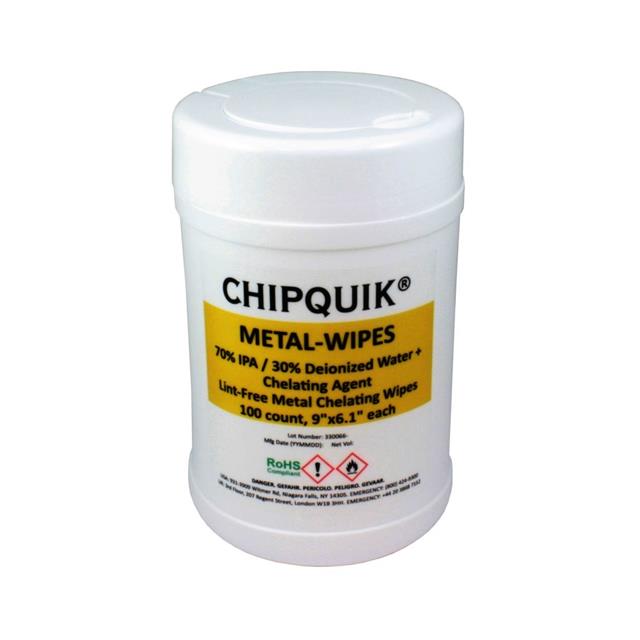 METAL-WIPES Chip Quik Inc.  Chemikalienreiniger