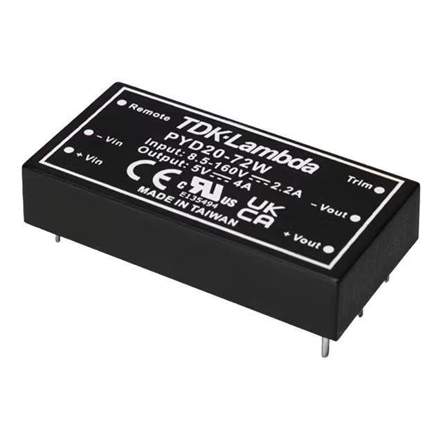 PYD20-72WS12 TDK-Lambda Americas Inc  DC DC Converters