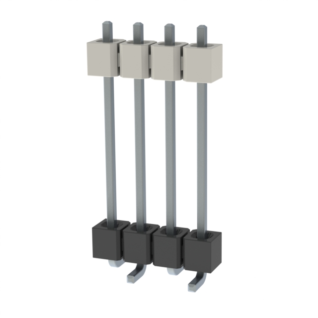 HW-04-10-T-S-700-SM Samtec Inc.  Board Spacers Stackers (Board to Board)