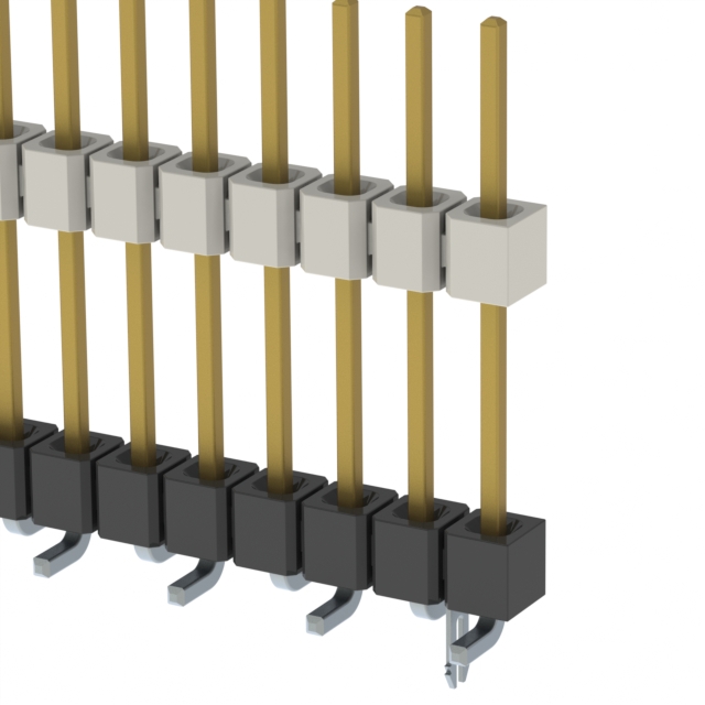 HW-21-10-S-S-555-SM-LC Samtec Inc.  Entretoises de planches Empileurs (planche à planche)