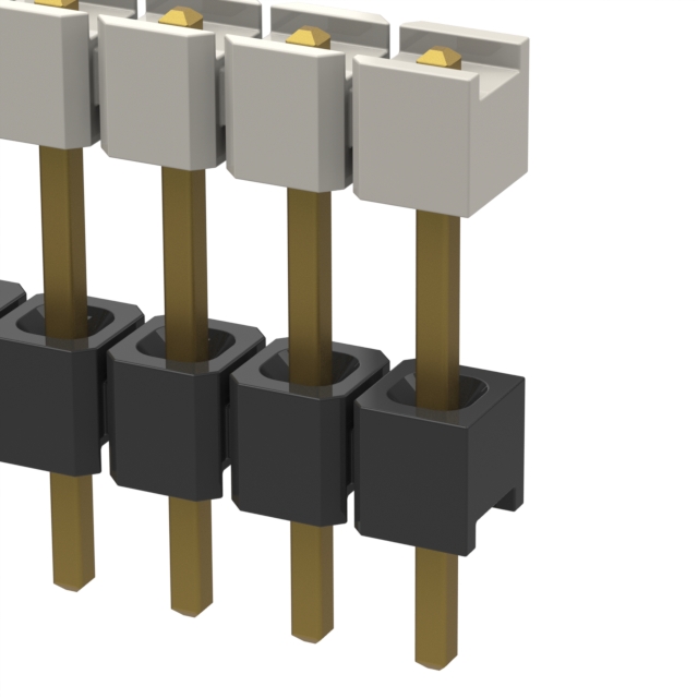 HW-14-08-G-S-400-100 Samtec Inc.  Board Spacers Stackers (Board to Board)