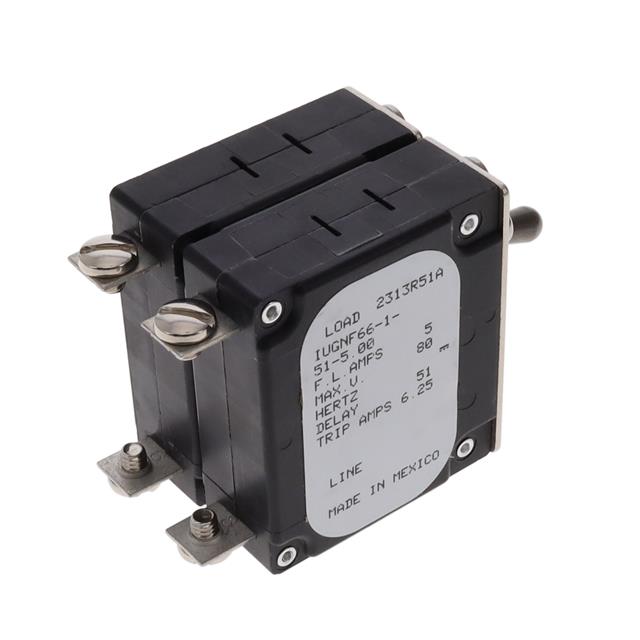 IUGNF66-1-51-5.00 Sensata-Airpax Disjoncteurs
