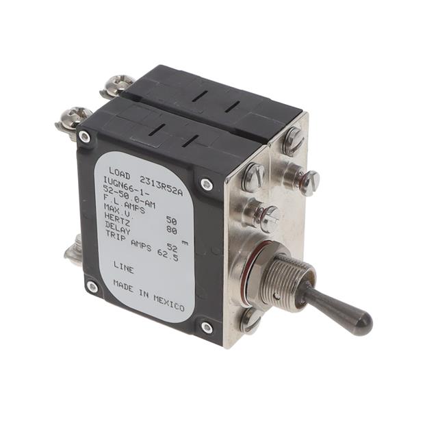 IUGN66-1-52-50.0-AM Sensata-Airpax Disjoncteurs