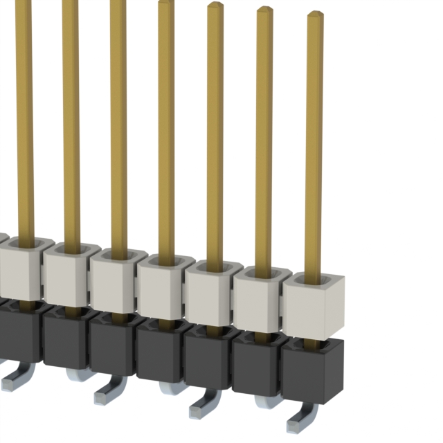 HW-13-10-L-S-290-SM Samtec Inc.  Board Spacers Stackers (Board to Board)