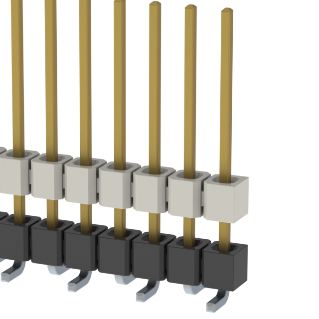 HW-11-10-F-S-350-SM Samtec Inc.  Board Spacers Stackers (Board to Board)
