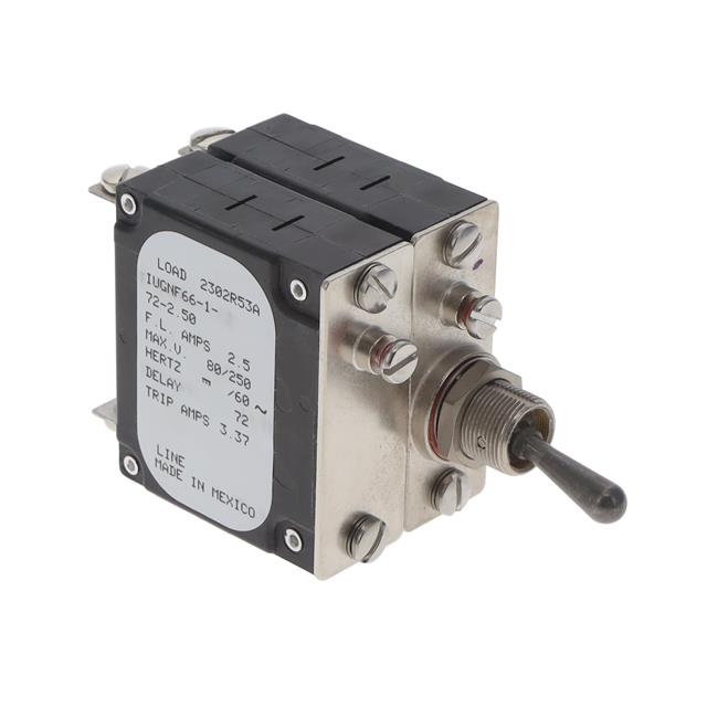 IUGNF66-1-72-2.50 Sensata-Airpax Disjoncteurs