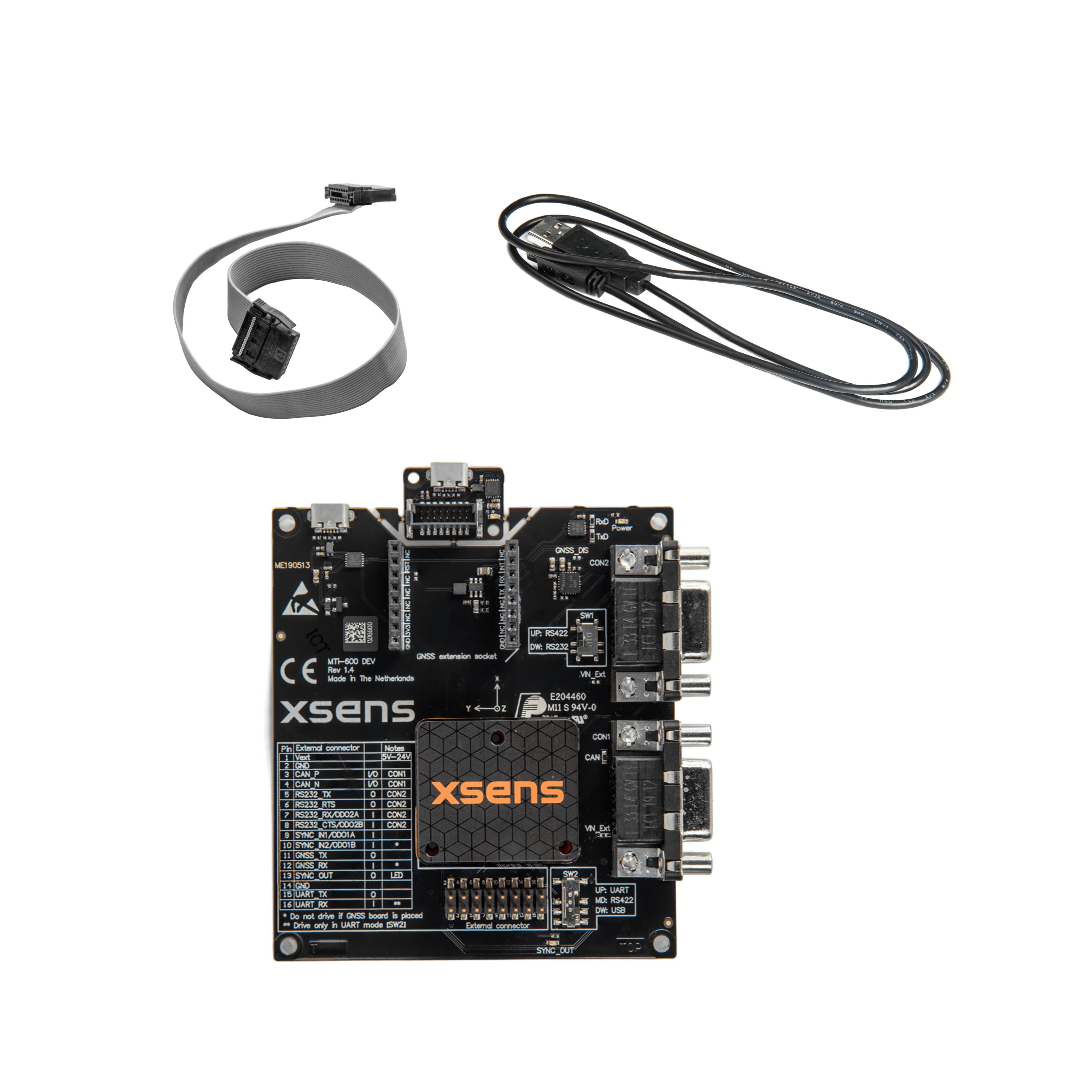 MTI-630-DK Xsens Technologies BV  Cartes d'évaluation de capteurs