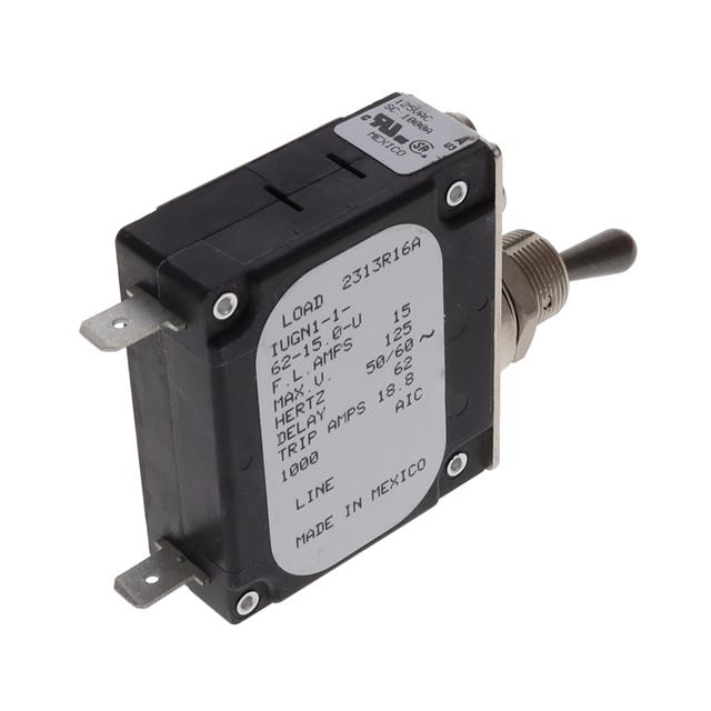 IUGN1-1-62-15.0-U Sensata-Airpax Disjoncteurs