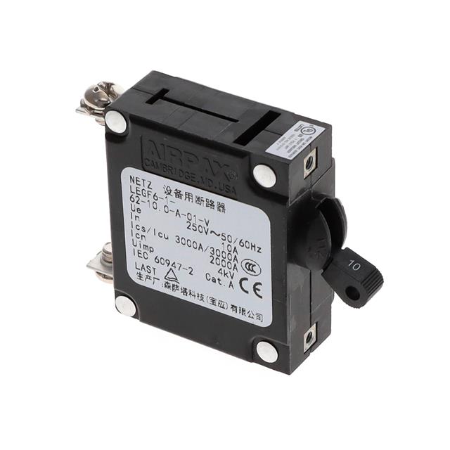 LEGF6-1-62-10.0-A-01-V Sensata-Airpax Interruttori automatici