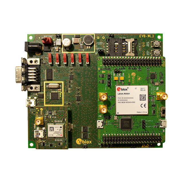 EVK-R8001M10-00C u-blox  Cartes de kits d'évaluation et de développement RF