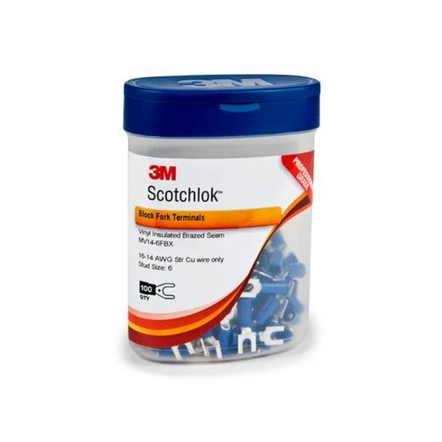 MNG14-6FX-BOTTLE 3M  Spade Connectors