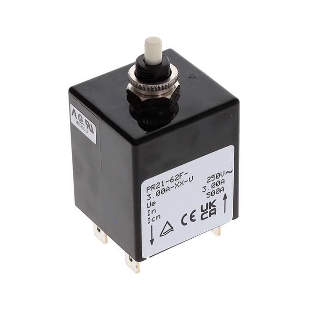 PR21-62F-3.00A-XX-V Sensata-Airpax Disyuntores