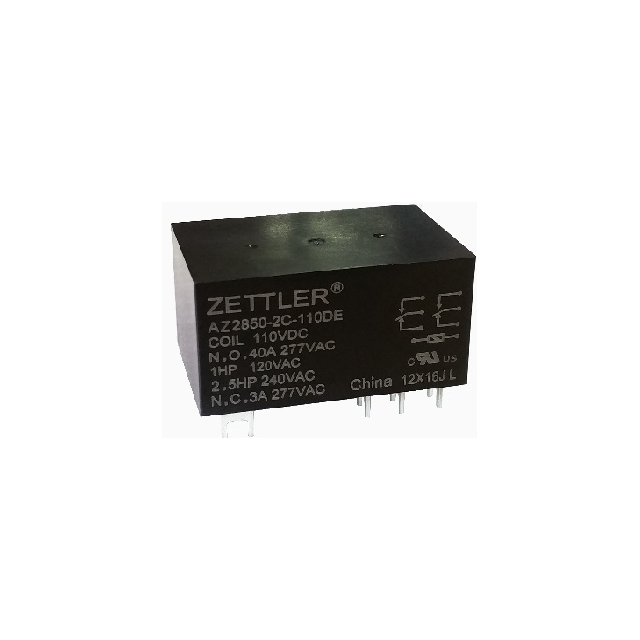 AZ2850-2A-24DE American Zettler  Power Relays Over 2 Amps