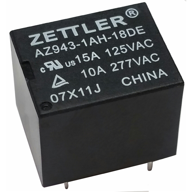 AZ943-1CH-24DE American Zettler  Power Relays Over 2 Amps