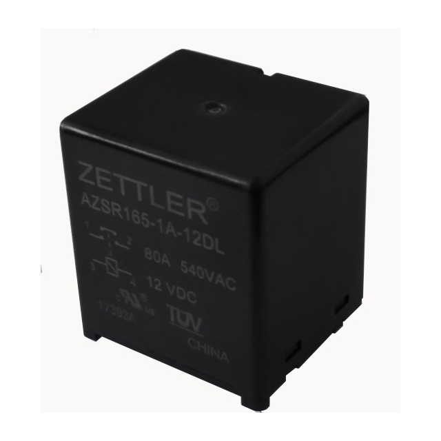AZSR165-1AE-12DL American Zettler  Power Relays Over 2 Amps