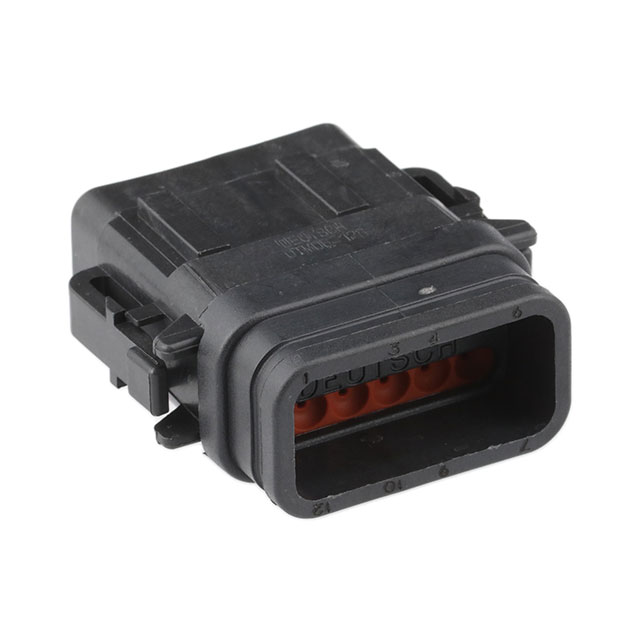 DTM06-12SB-E007 TE Connectivity Deutsch Connectors  Rectangular Connector Housings