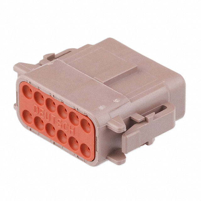 DTM06-12SD TE Connectivity Deutsch Connectors  Boîtiers de connecteurs rectangulaires