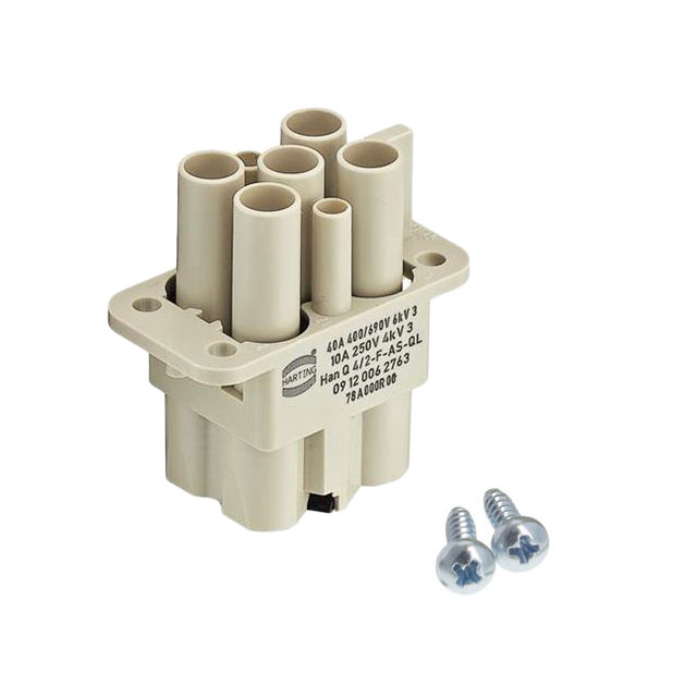 09120062766 HARTING  Moduli di inserti per connettori per impieghi gravosi