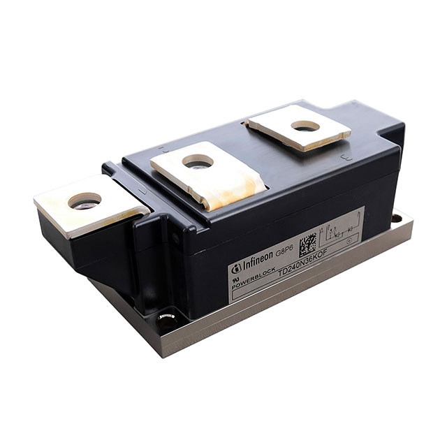 TD240N36KOFHPSA1 Infineon Technologies  SCRs - Modules