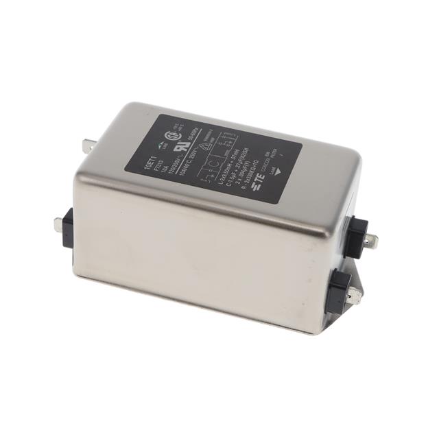 10ET1 TE Connectivity Corcom Filters  Modules de filtrage de ligne électrique