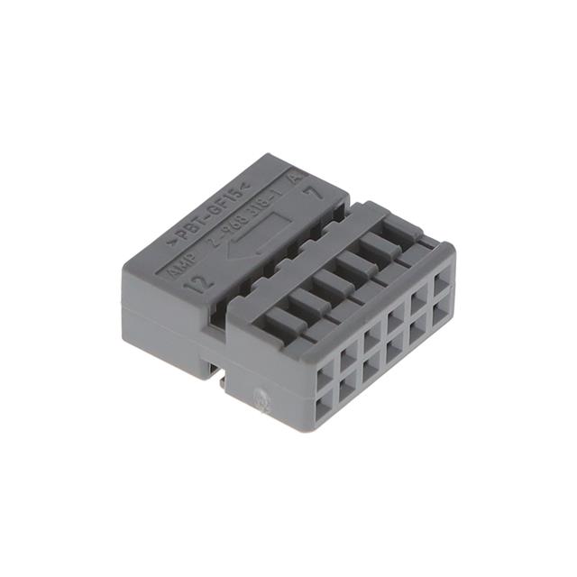 2-968318-1 TE Connectivity AMP Connectors  Rectangular Connector Housings