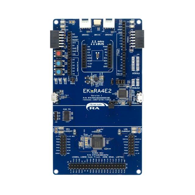 RTK7EKA4E2S00001BE Renesas Electronics Corporation  Cartes d'évaluation DSP MCU intégrées