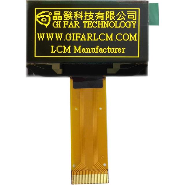 GFOG128064F-YG GIFAR  Écran LCD OLED graphique