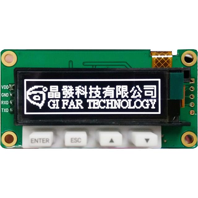 GFOR128032C-WG GIFAR  Écran LCD OLED graphique