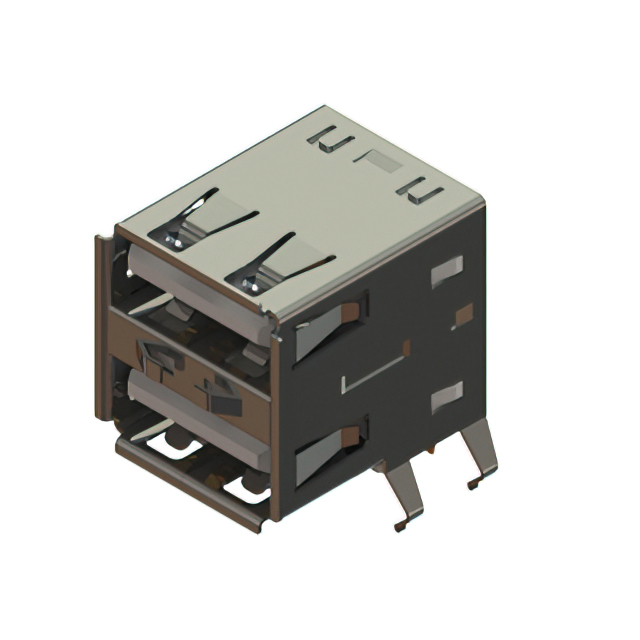 690N208P624-020 EDAC Inc.  USB-DVI-HDMI-Steckverbinderbaugruppen