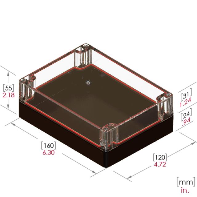 RB65P12C10B Serpac  Boîtes
