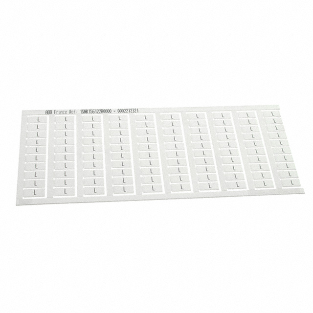 1SNK156122R0000 TE Connectivity ENTRELEC  Bandes de marquage pour borniers