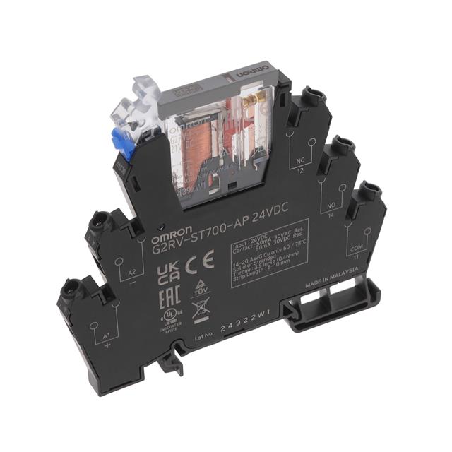 G2RV-ST700-AP DC24 Omron Automation and Safety  Signal Relays Up to 2 Amps