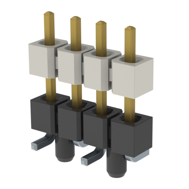 HW-04-17-L-S-314-SM-A Samtec Inc.  Board Spacers Stackers (Board to Board)