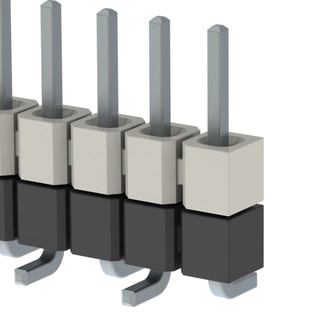 HW-10-16-T-S-250-SM Samtec Inc.  Board Spacers Stackers (Board to Board)
