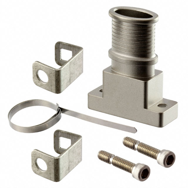 MDM-BT-15TE-SJS ITT Cannon, LLC  Carcasas traseras para conectores D-Sub en forma de D