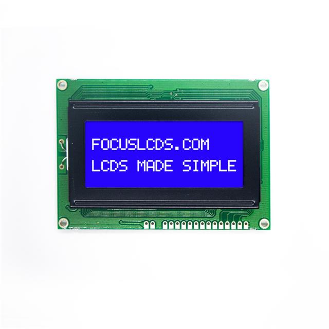 C164A-BW-XW65 Focus LCDs  Écran LCD OLED à caractères et chiffres