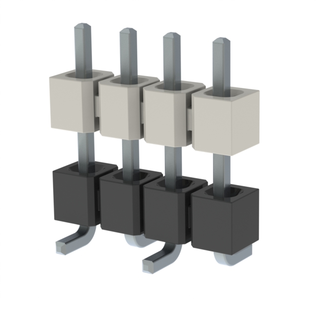 HW-04-08-T-S-315-SM Samtec Inc.  Board Spacers Stackers (Board to Board)