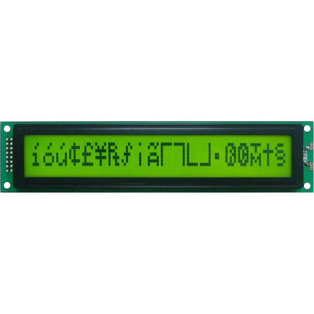 GFC2001A-YPOEESB Gi Far technology Co., Ltd  Écran LCD OLED à caractères et chiffres