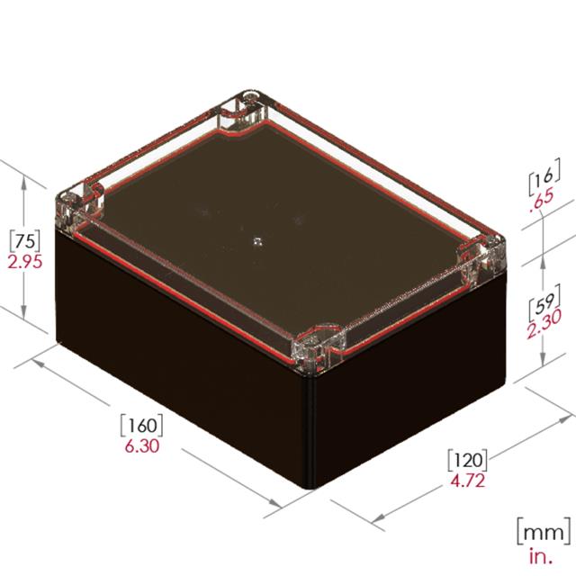RB65P06C24B Serpac  Boîtes