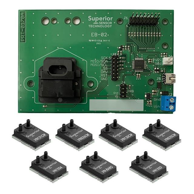 EK07-VN Superior Sensor Technology, Inc.  Cartes d'évaluation de capteurs