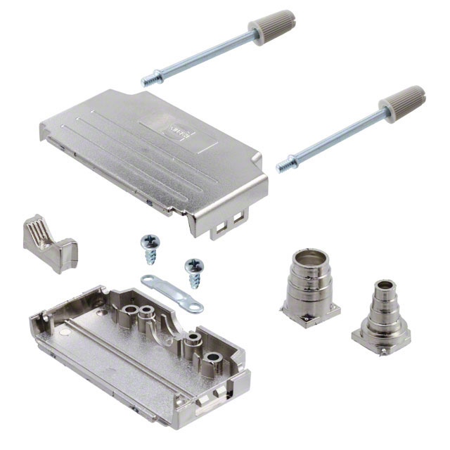 9670370425 HARTING  Carcasas traseras para conectores D-Sub en forma de D