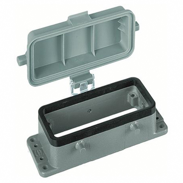 9300100302 HARTING  Alloggiamenti per connettori per impieghi gravosi, cappucci e basi