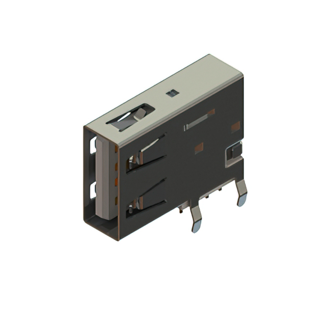 690C104-234-220 EDAC Inc.  USB-DVI-HDMI-Steckverbinderbaugruppen
