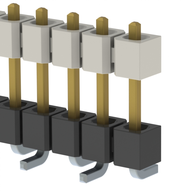 HW-36-08-S-S-400-SM Samtec Inc.  Board Spacers Stackers (Board to Board)