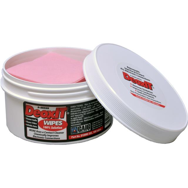 D100FW-3X3 CAIG Laboratories, Inc.  Clean Room Treatments Cleaners Wipes