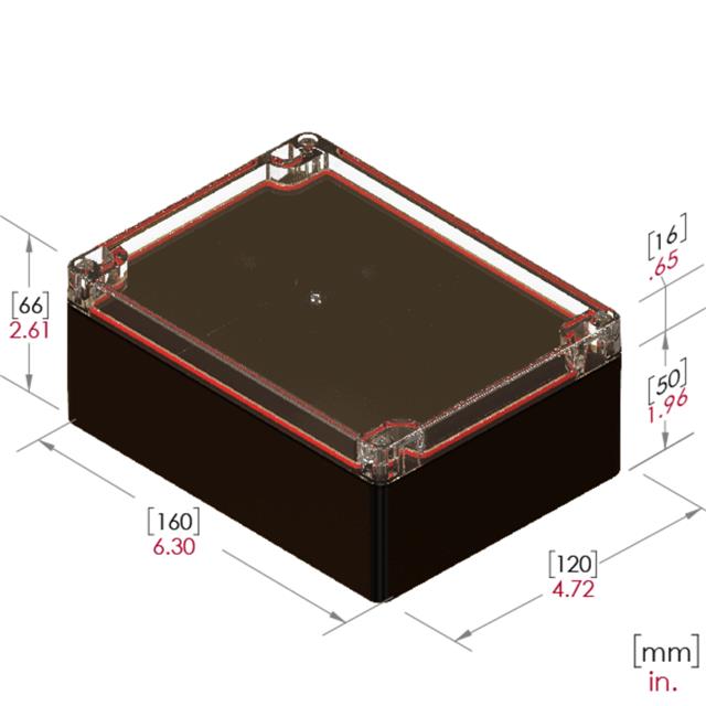 RB65P06C20B Serpac  Boîtes