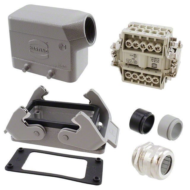 10330100000 HARTING  Heavy Duty Connector Assemblies