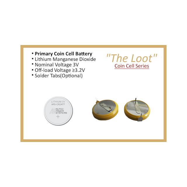 APS-CR2032-220D AUTEC POWER SYSTEMS  Piles non rechargeables (primaires)