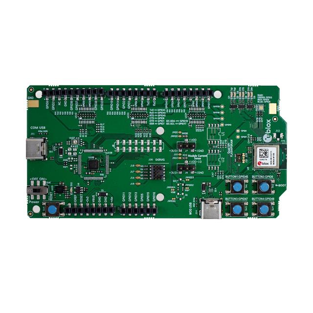 EVK-NORA-W101-00 u-blox  Cartes de kits d'évaluation et de développement RF