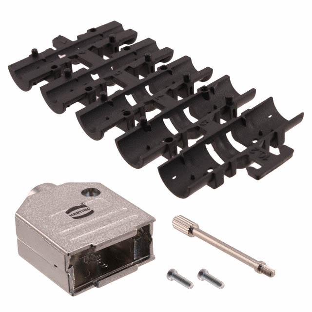 9670090343 HARTING  Capots de connecteurs D-Sub en forme de D